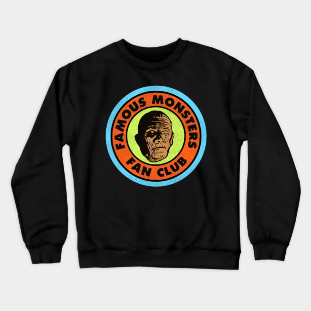 Famous Monsters Fan Club - The Mummy Crewneck Sweatshirt by darklordpug